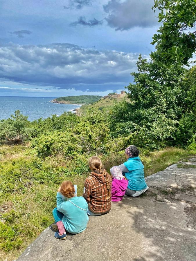 Hyggehytten Auf Bornholm Ostermarie Esterno foto